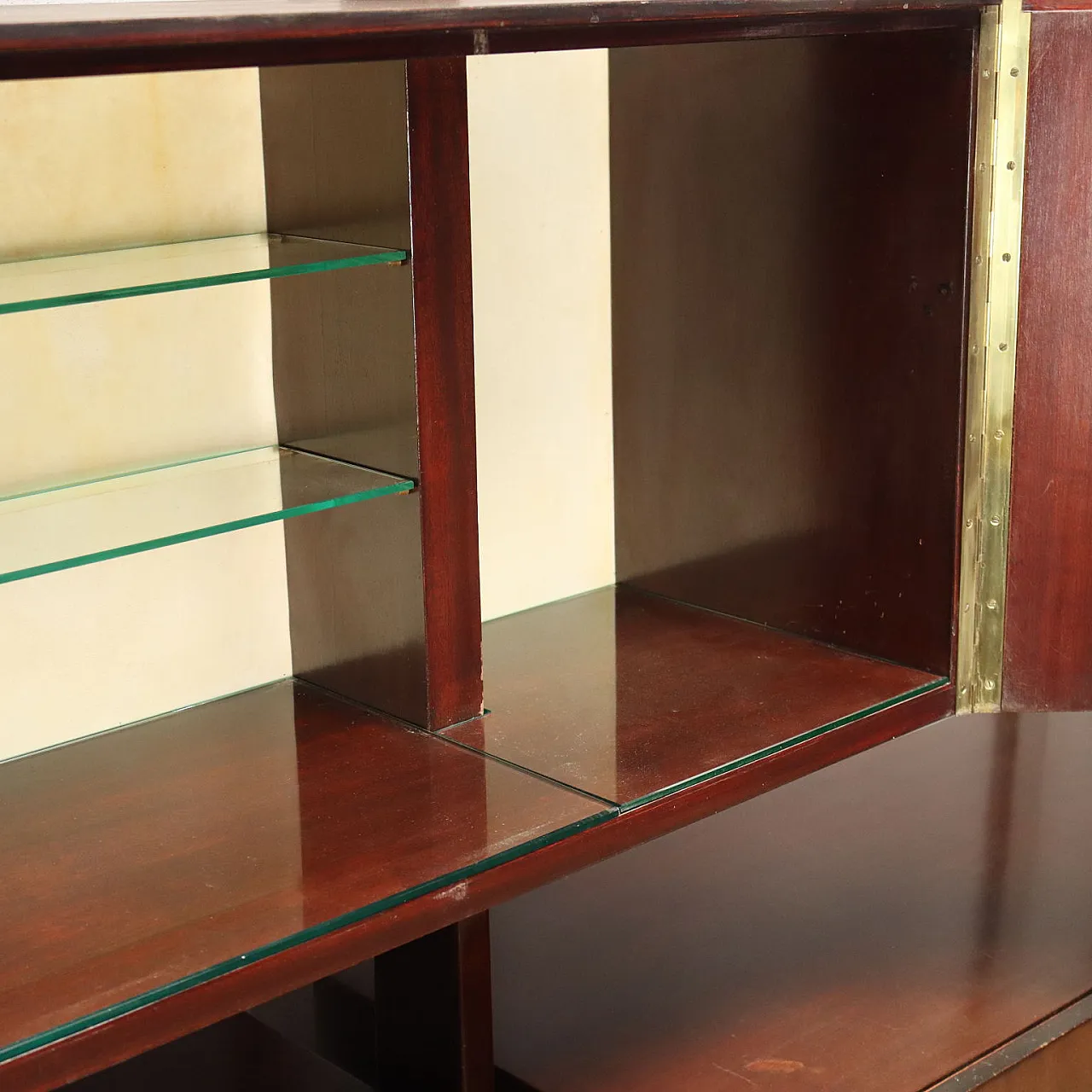 Mobile in legno impiallacciato faggio, anni '60 6