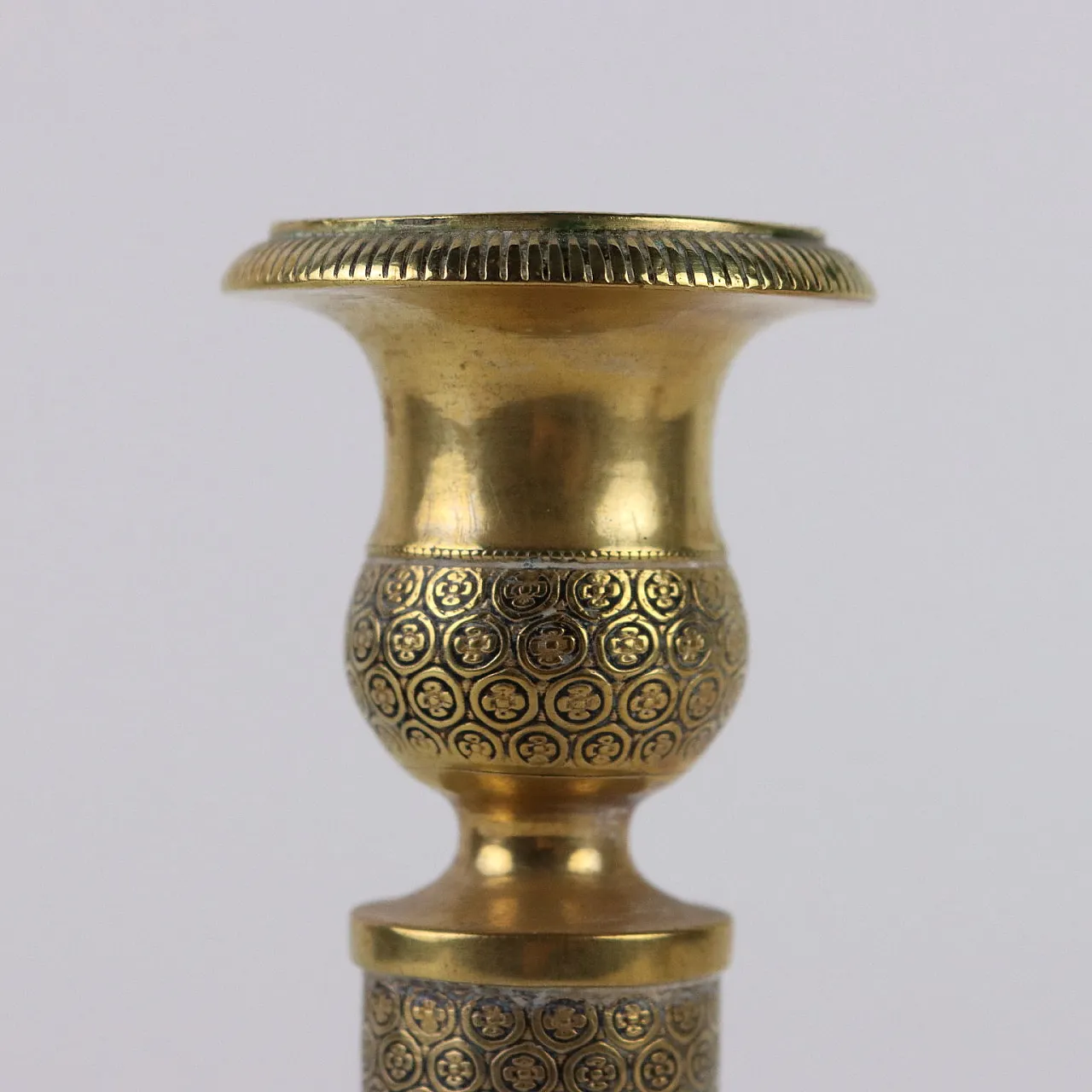 Coppia di bugie in bronzo, '800 3