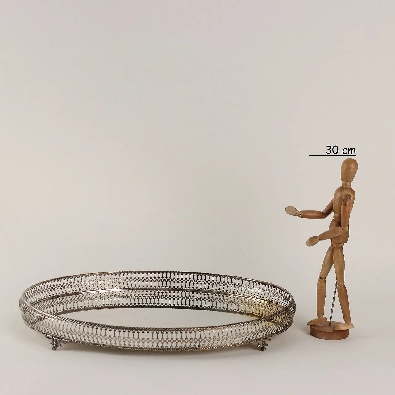 Vassoio in metallo, '900 2