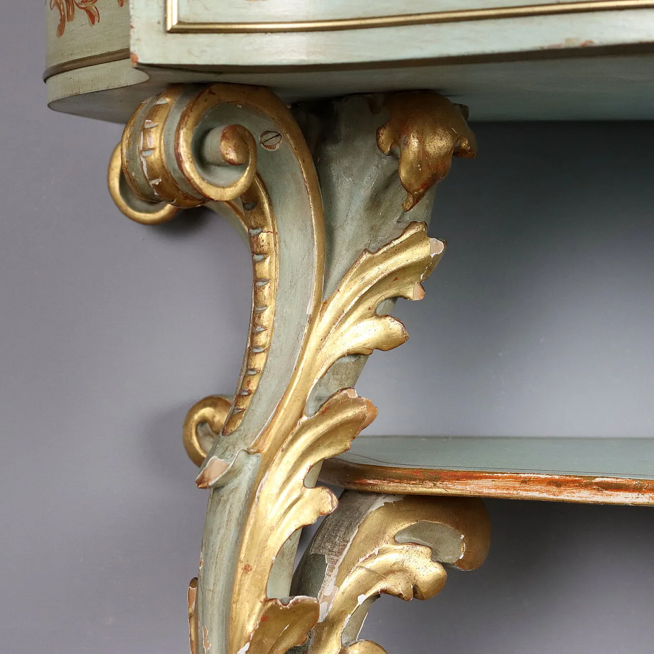 Coppia di comodini pensili in stile Rococo, '900 6