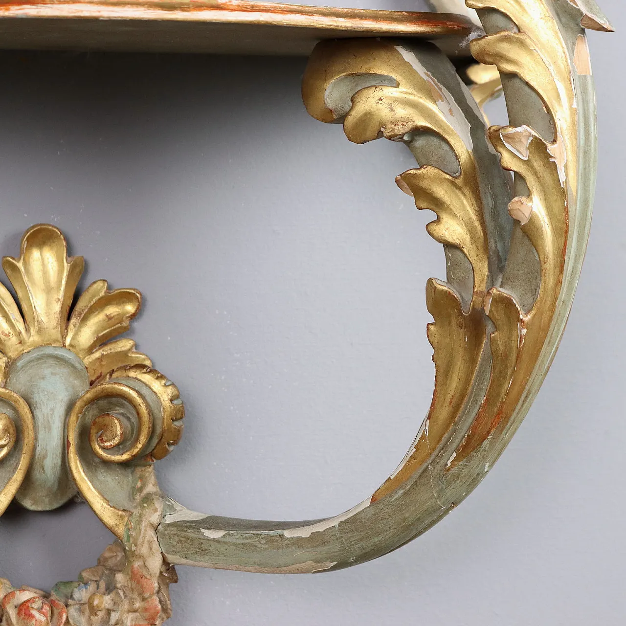 Coppia di comodini pensili in stile Rococo, '900 8