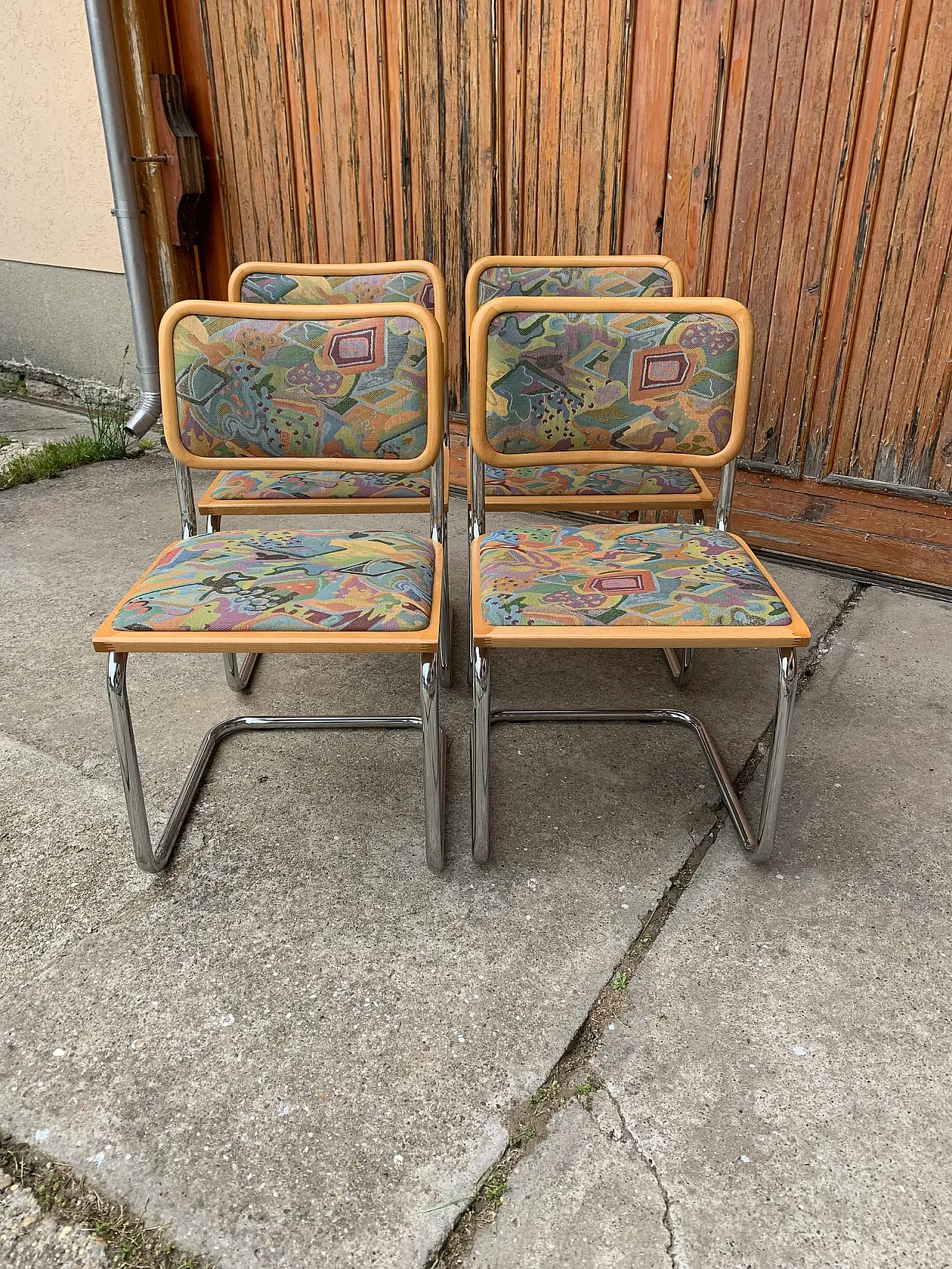 4 Sedie B32 Cesca di Marcel Breuer, anni '70 6