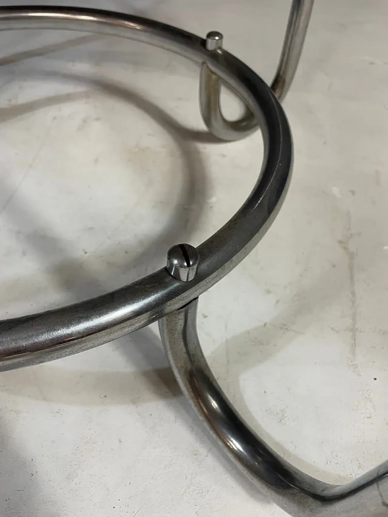 Tavolino rotondo Bauhaus di Robert Slezák, anni '30 6