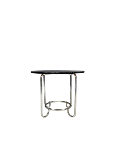 Tavolino rotondo Bauhaus di Robert Slezák, anni '30
