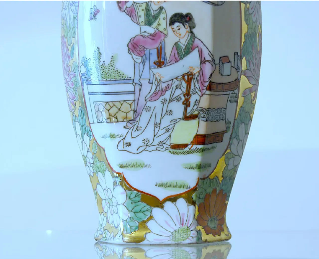 Porcelain potiche, Qing dynasty, 20th century 2