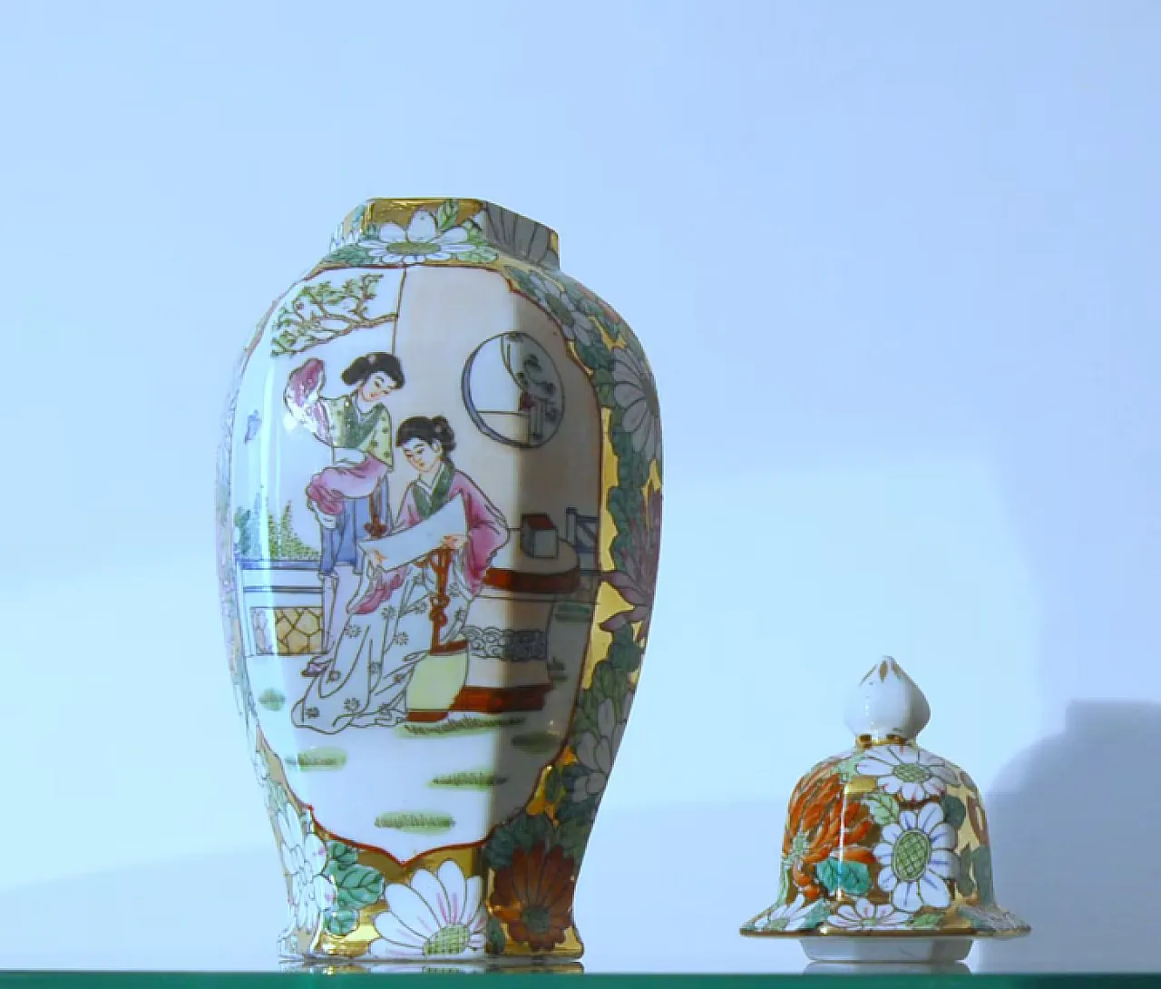 Porcelain potiche, Qing dynasty, 20th century 4