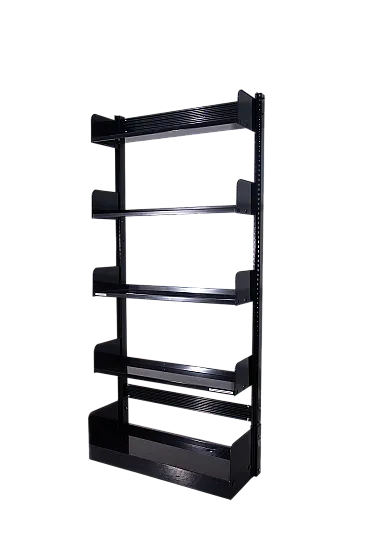 Libreria Congresso Industriale Nero di Lips Vago, anni '70