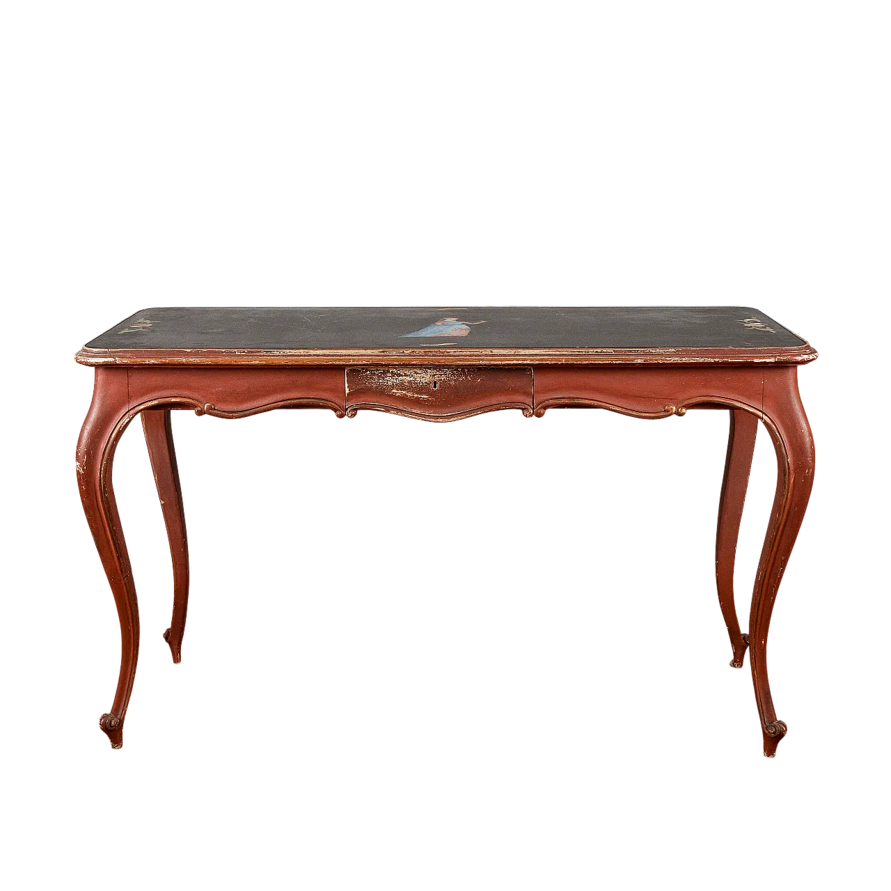 Desk table with blackboard top, early 20th century 7