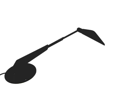 Lampada da scrivania Personal produzione Oluce