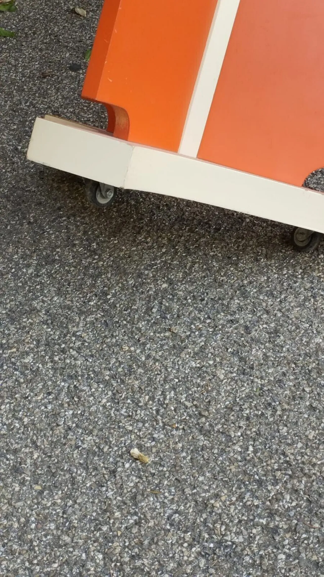 Wooden clothes rack, 1970s 9