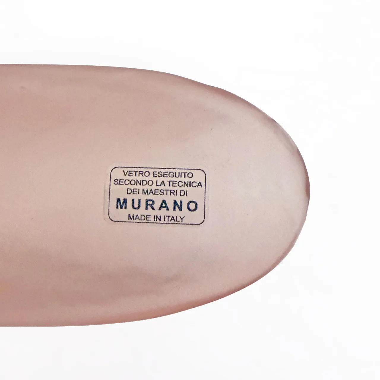 Coppia di lampade in vetro di Murano in stile Fontana Arte, anni 2000 9