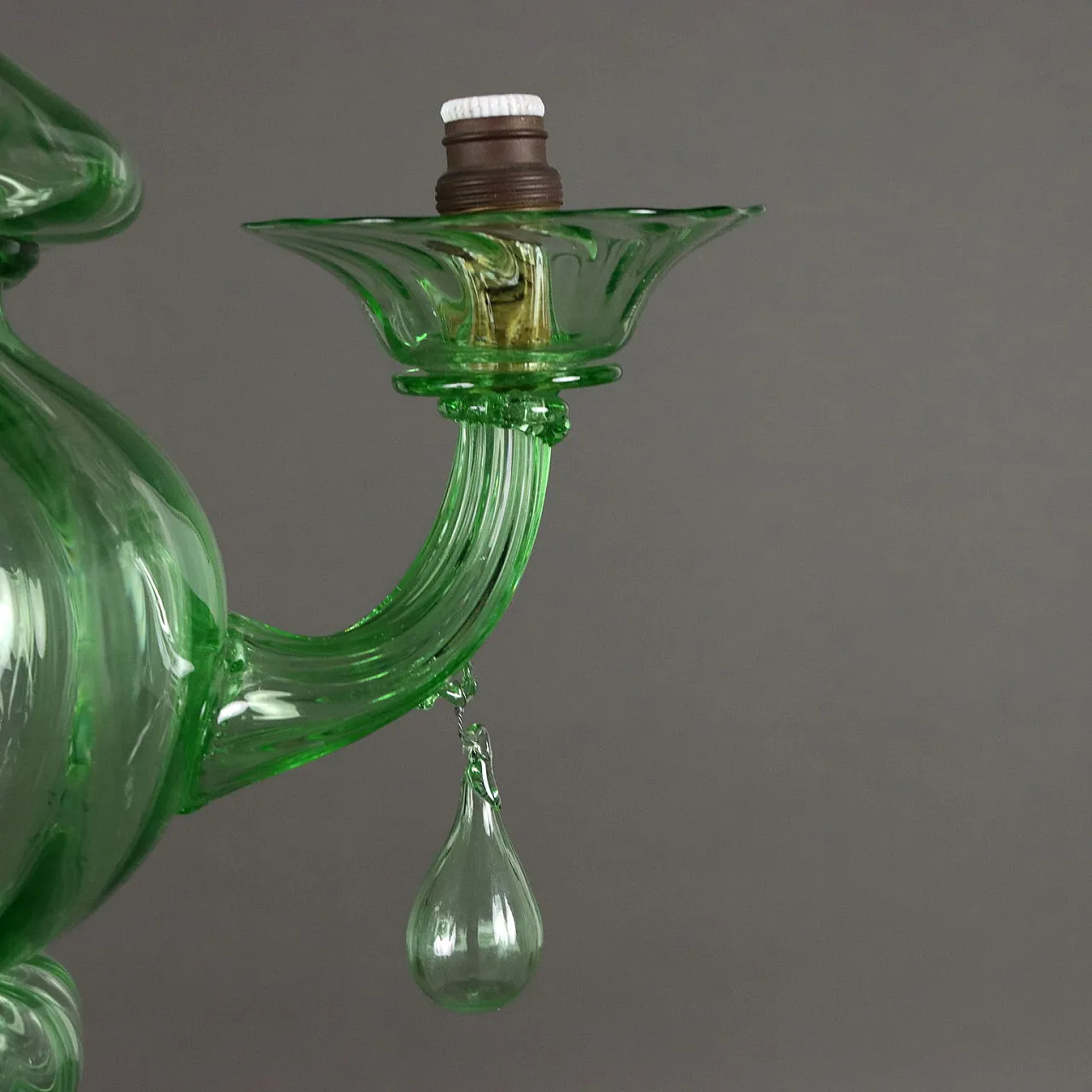 Lampadario in vetro di Murano, primo '900 4