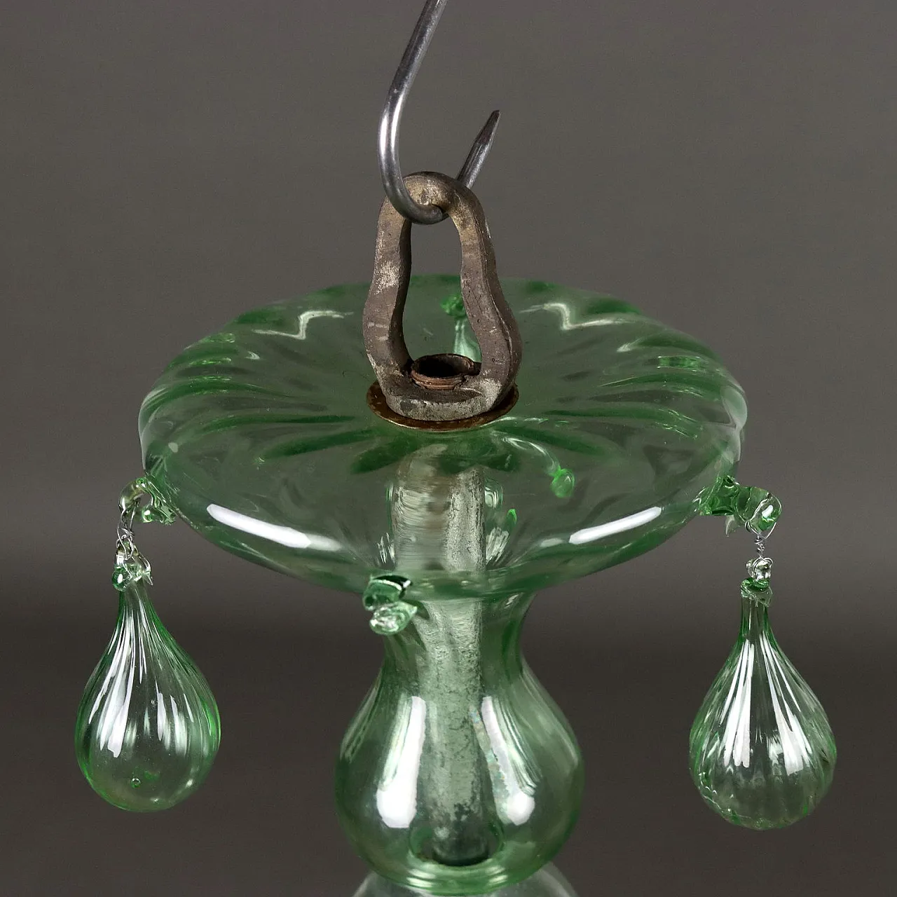 Lampadario in vetro di Murano, primo '900 6