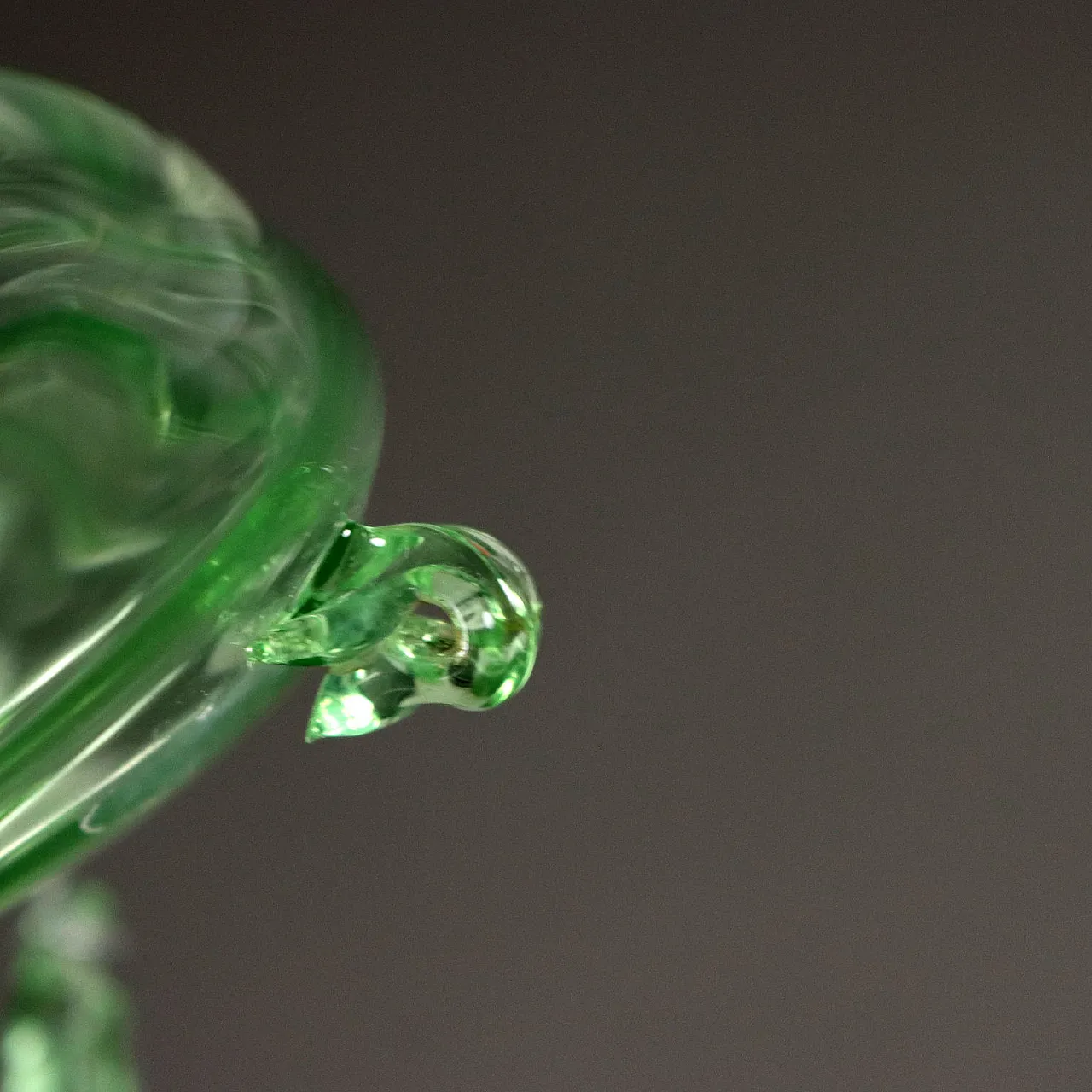 Lampadario in vetro di Murano, primo '900 10