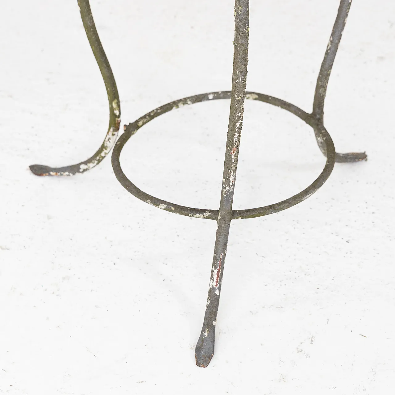 6 Sedie da giardino in ferro battuto, anni '50 5