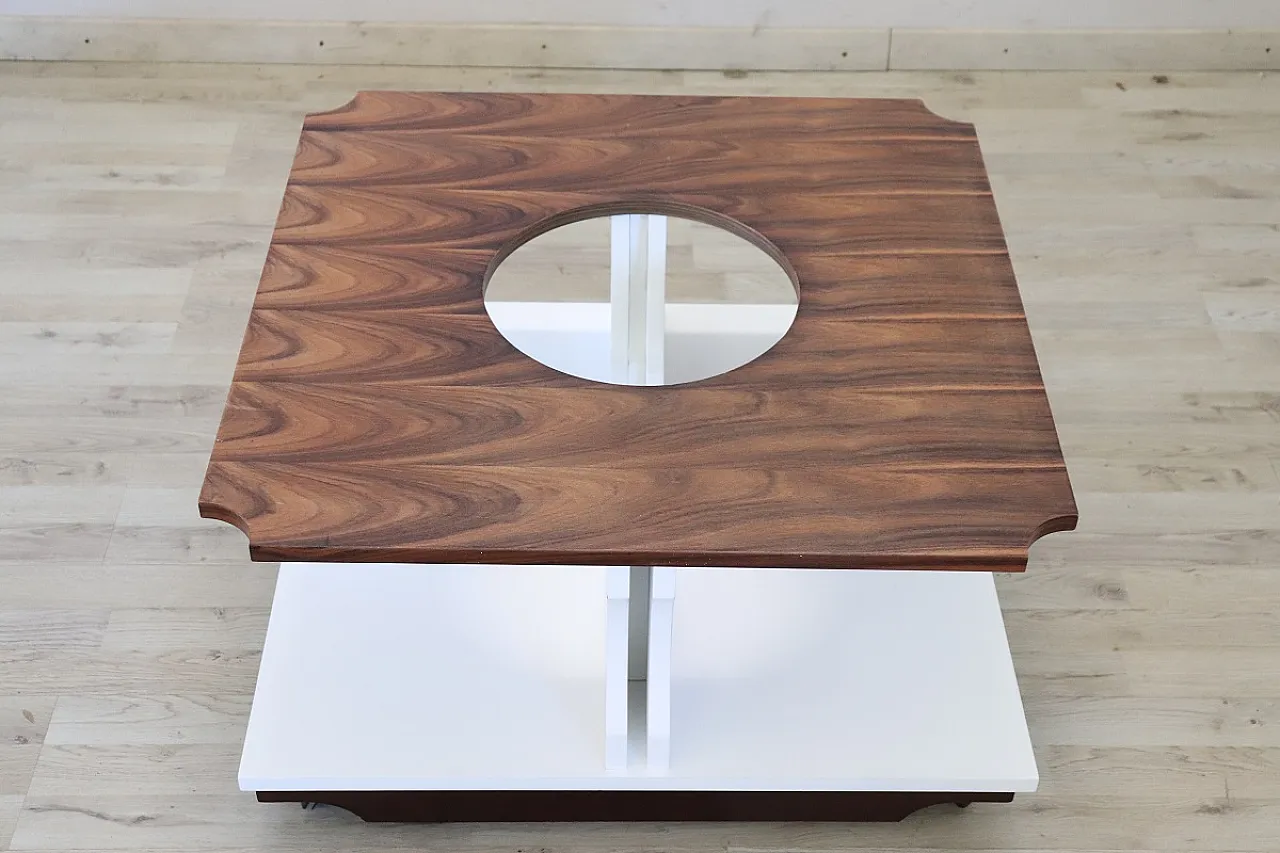 Coffee table quadrato, Italia anni '70 3