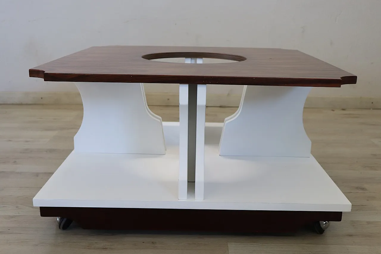 Coffee table quadrato, Italia anni '70 4