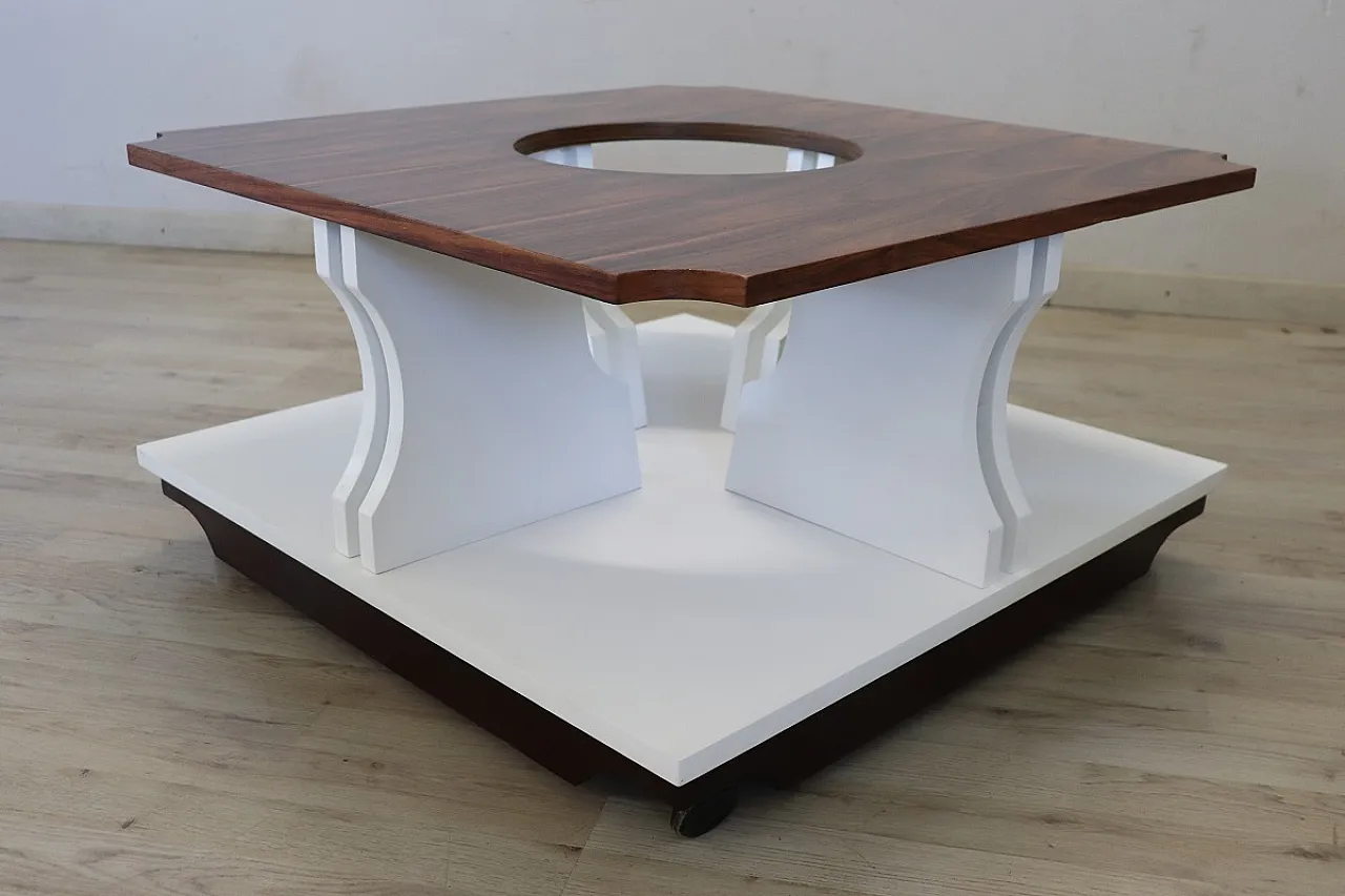 Coffee table quadrato, Italia anni '70 5