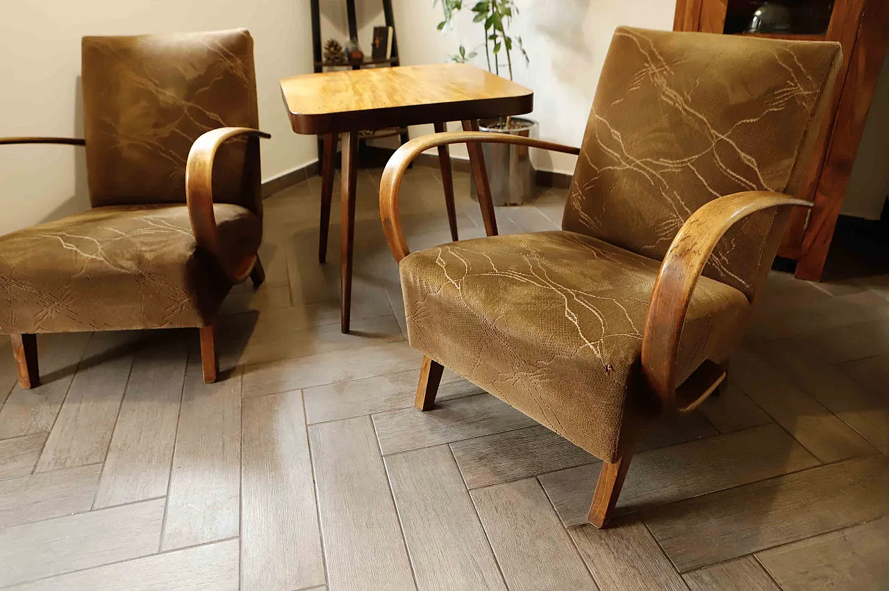 Set di due poltrone di tipo C halabala 2