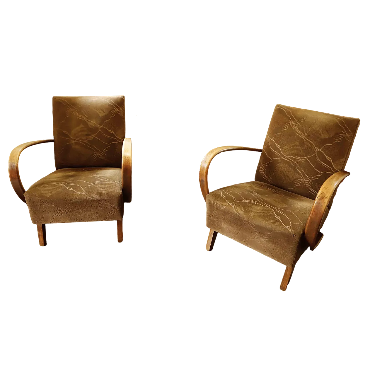 Set di due poltrone di tipo C halabala 11