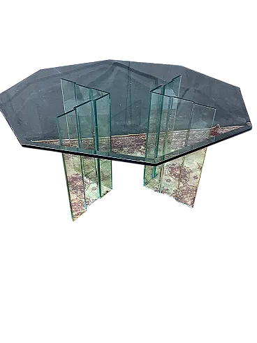 Tavolo in vetro vintage