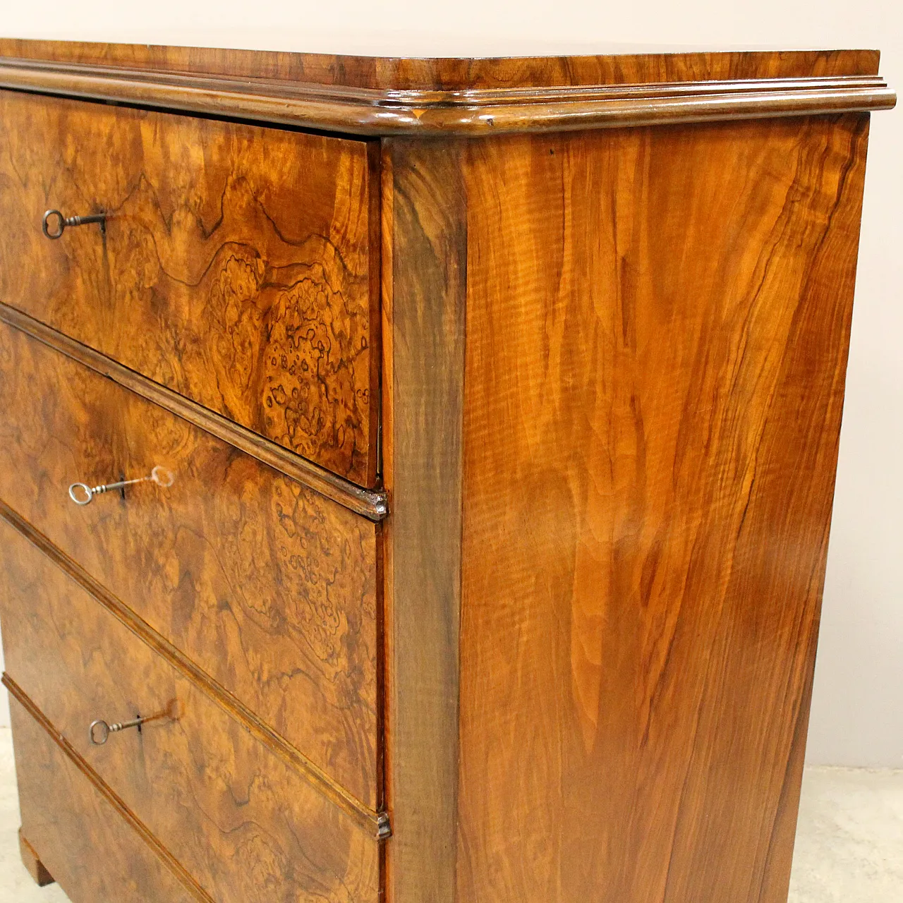 Biedermeier Ribalta Descone Biedermeier in Noce '800 12