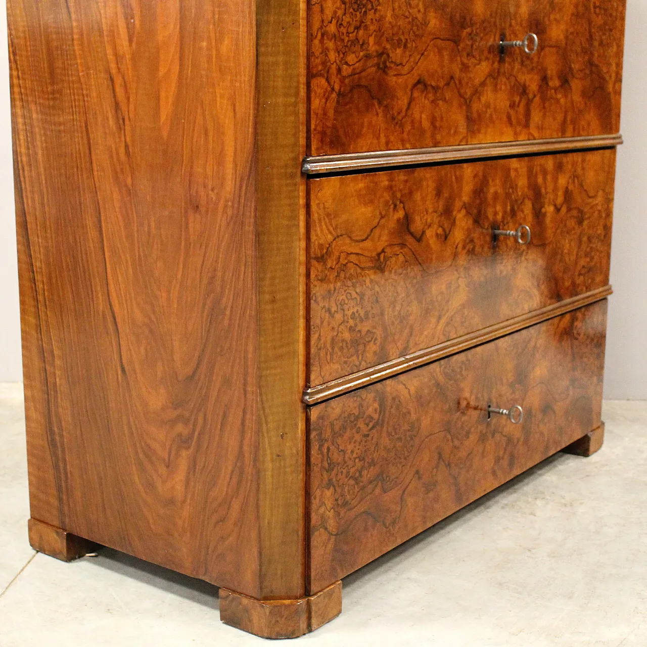 Biedermeier Ribalta Descone Biedermeier in Noce '800 13