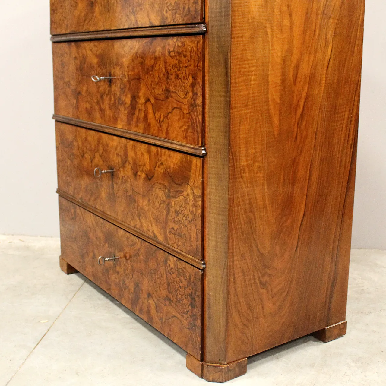 Biedermeier Ribalta Descone Biedermeier in Noce '800 14