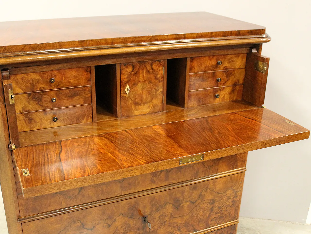 Biedermeier Ribalta Descone Biedermeier in Noce '800 15