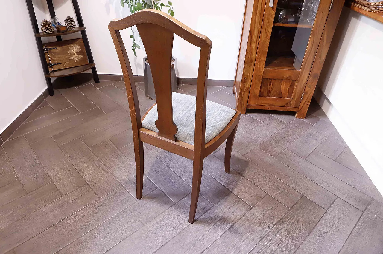 4 sedie da pranzo stile Art Nouveau, anni '50 6