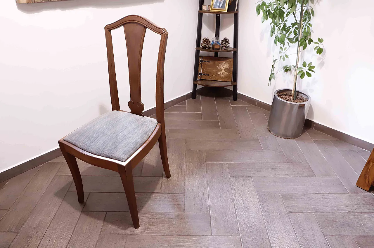 4 sedie da pranzo stile Art Nouveau, anni '50 10