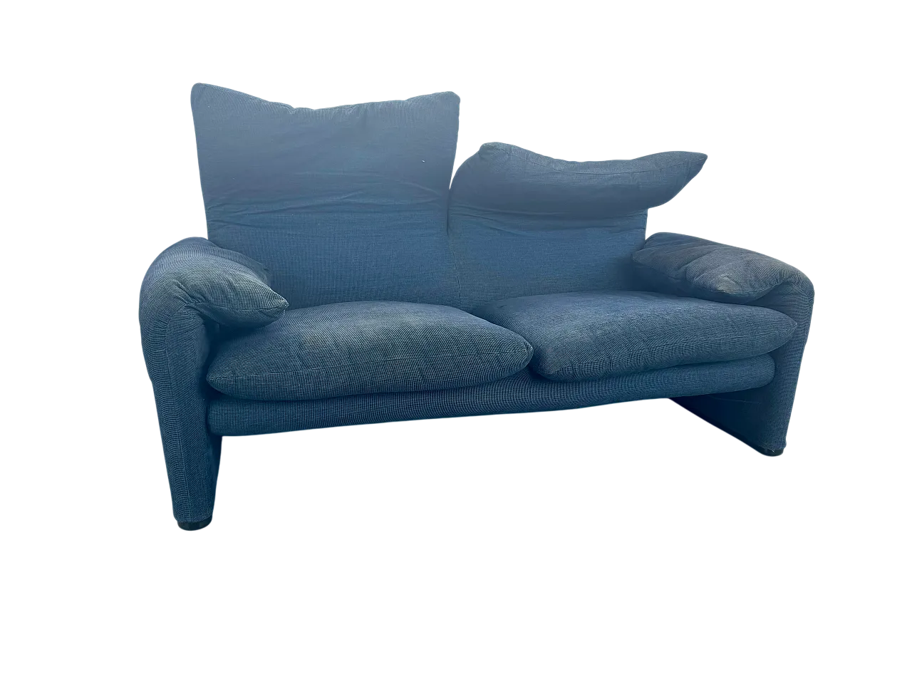 Maralunga Sofa by Vico Magistretti for Cassina, 80s 19