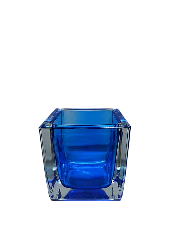 Skull Blue Sapphire Crystal Skills of Bohemia, 60s