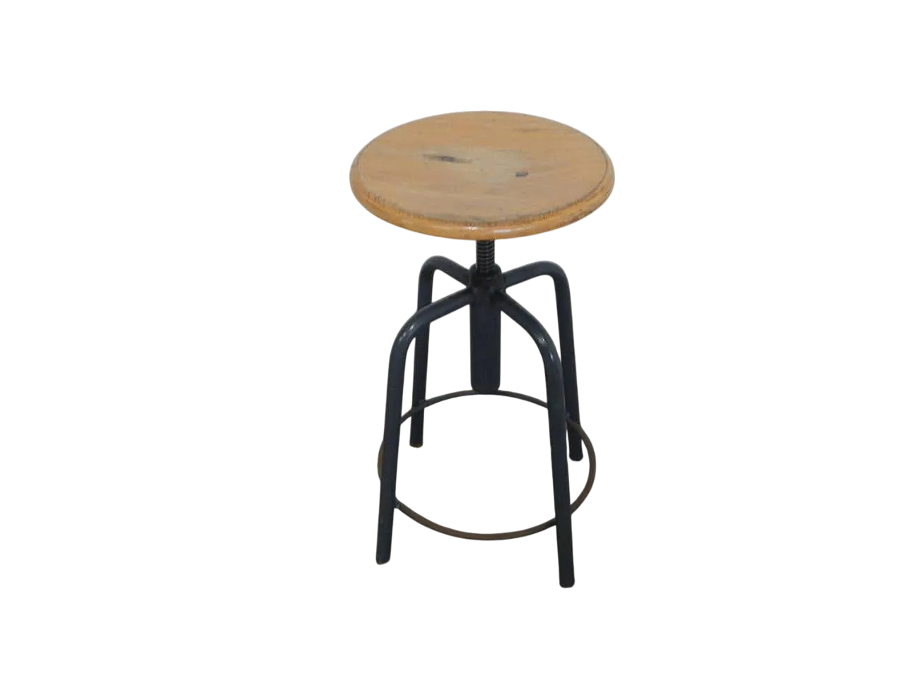 4 feet swivel stool 1960 9