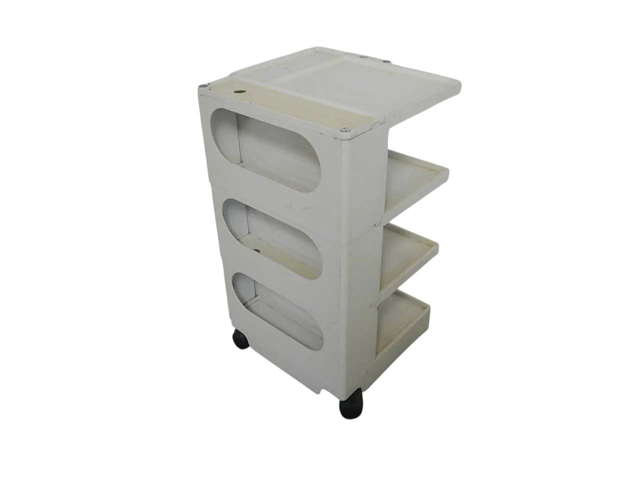 Carrello portaoggetti ufficio  Joe Colombo per Bieffeplast 1970 12
