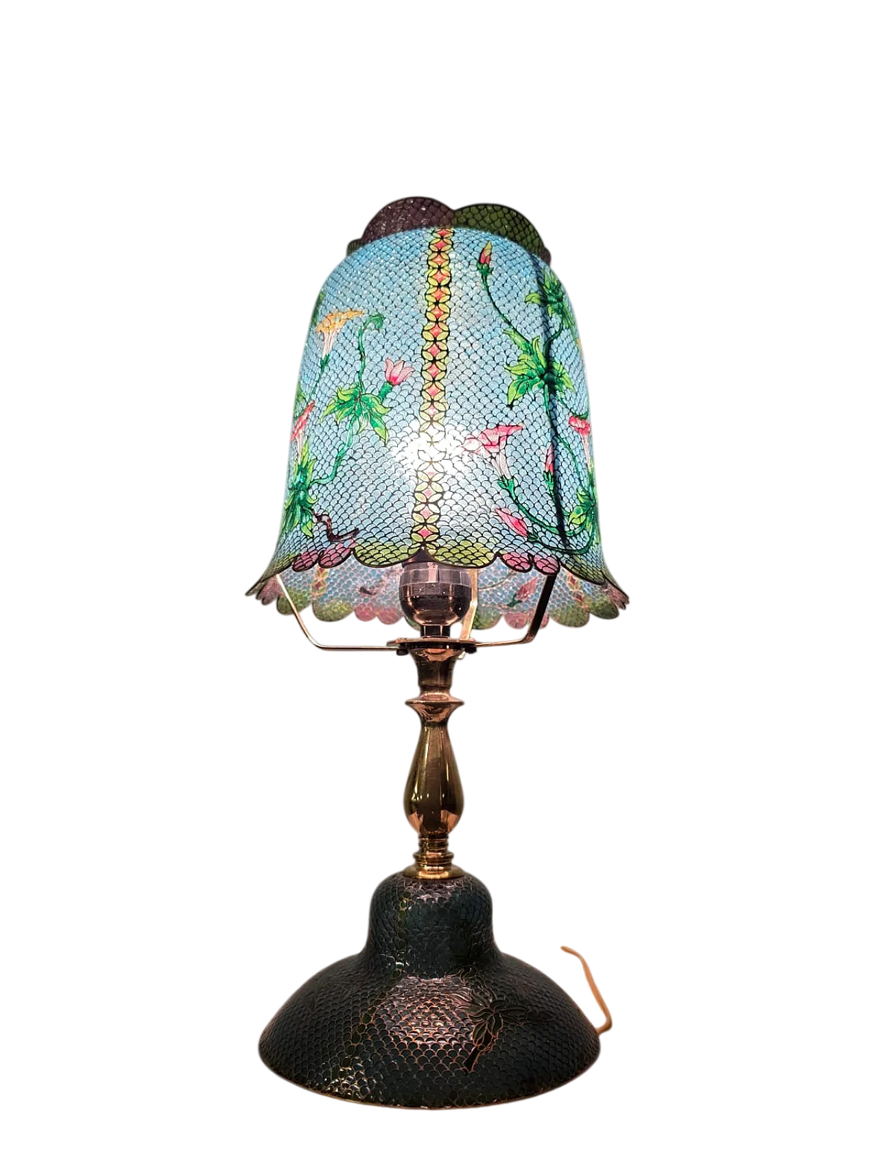 Eastern Ab-Jour in Plique à Jour 18