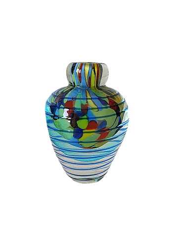 Vaso in Vetro di Murano anni '70