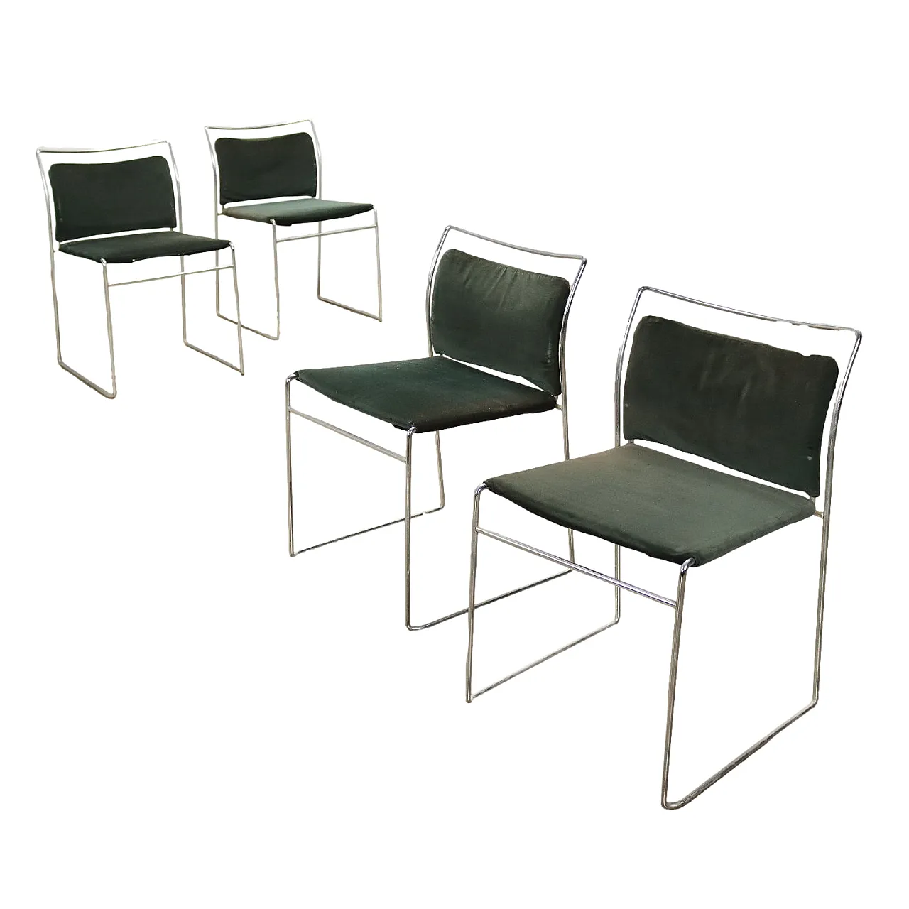 4 Tulu chairs by Kazuhide Takahama for Simon Gavina, 1970s 1