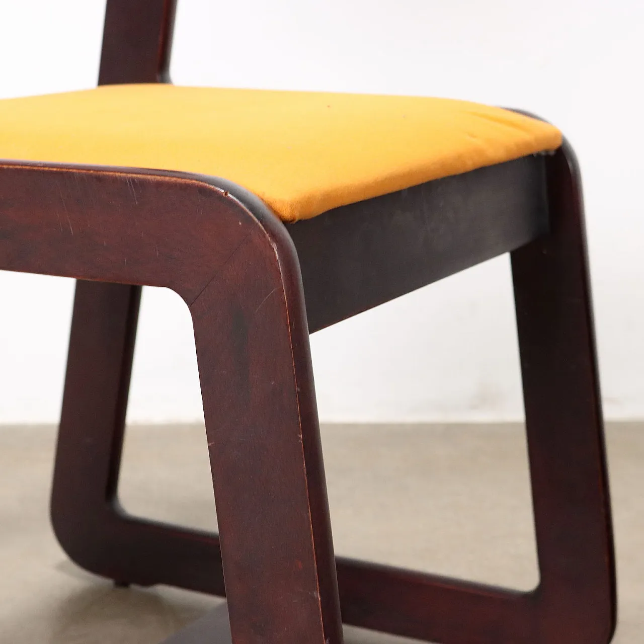 5 Sedie di Willy Rizzo per Mario Sabot, anni '70 5