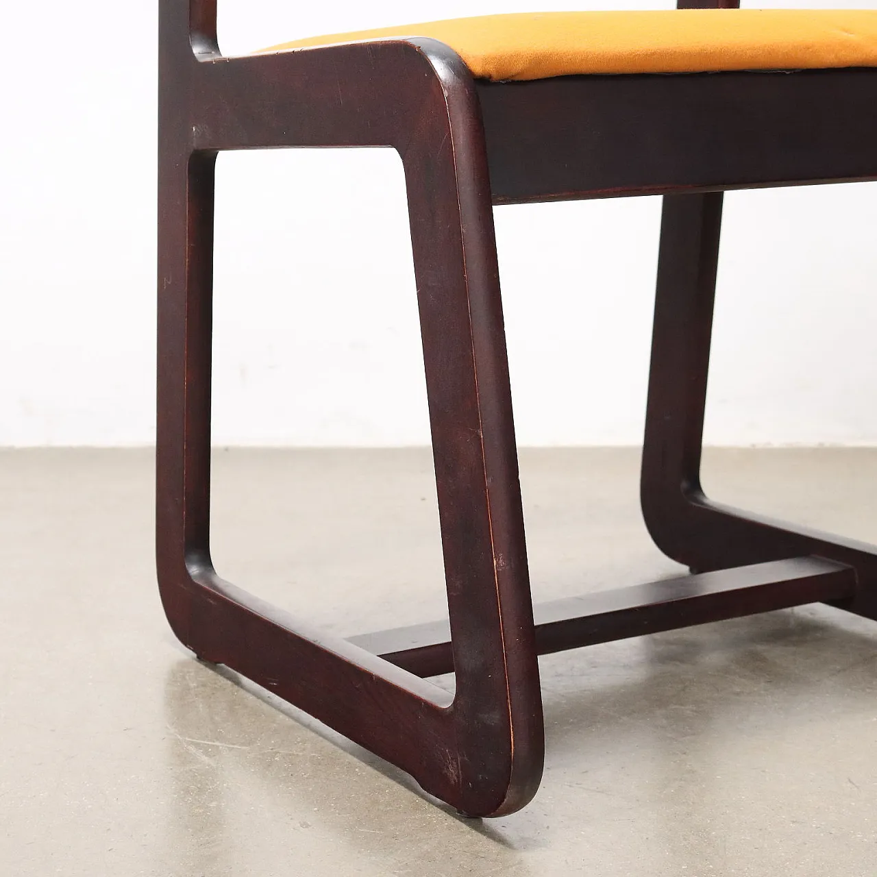 5 Sedie di Willy Rizzo per Mario Sabot, anni '70 6