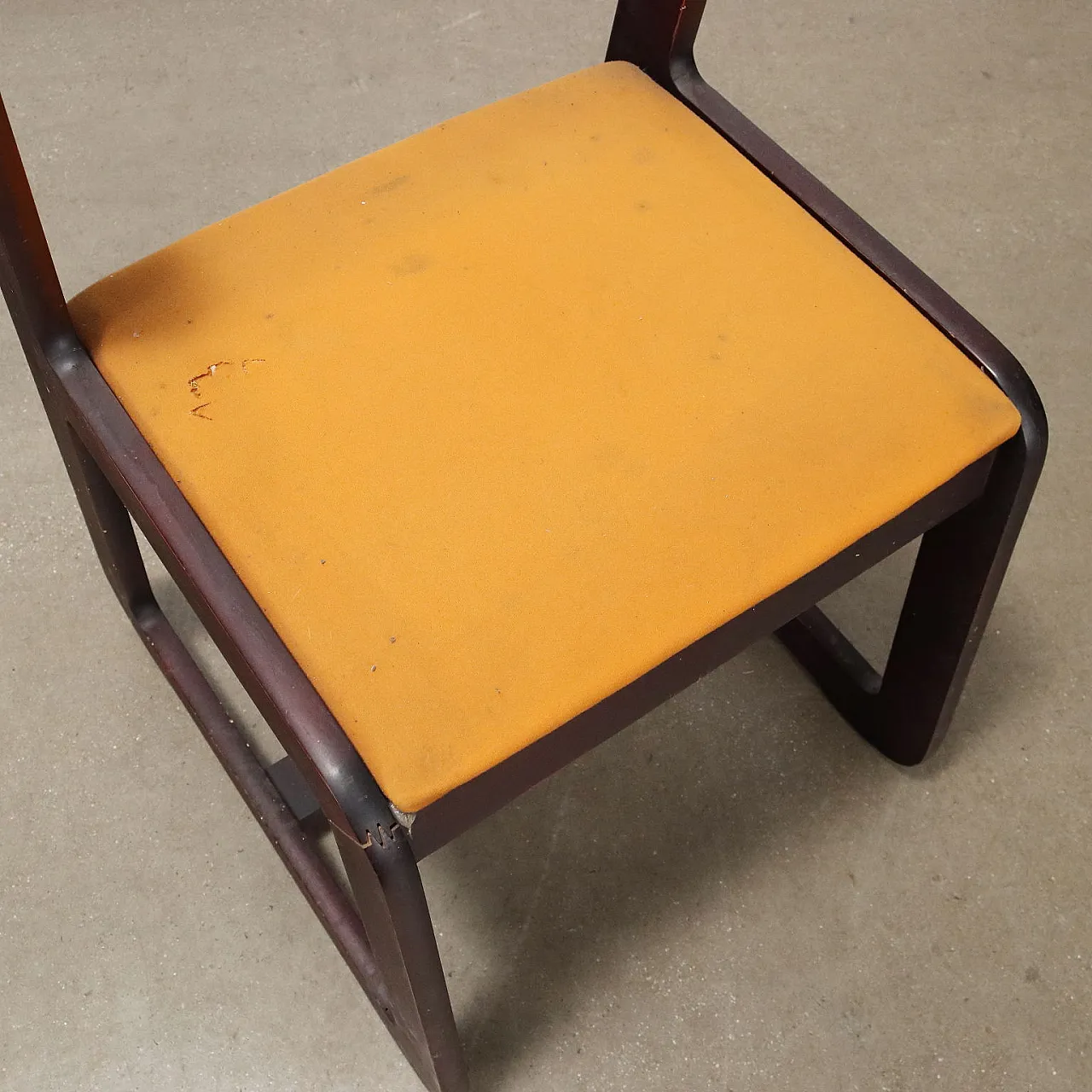 5 Sedie di Willy Rizzo per Mario Sabot, anni '70 7