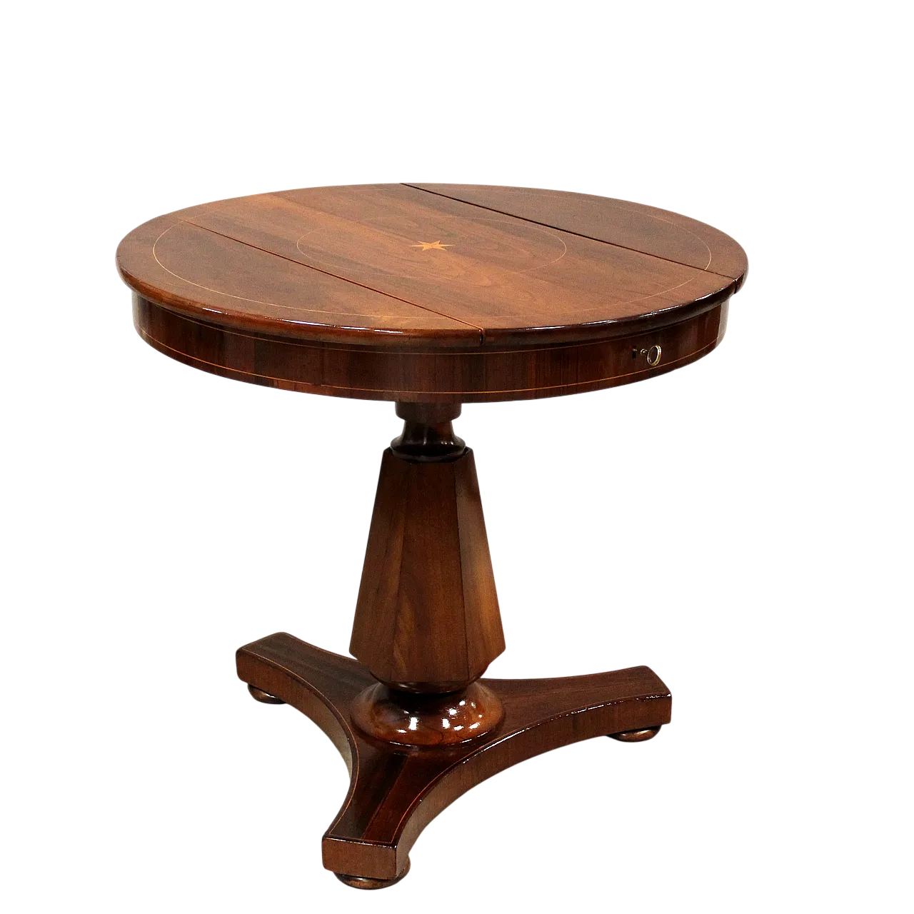 Carlo X table in inlaid Italy '800 15