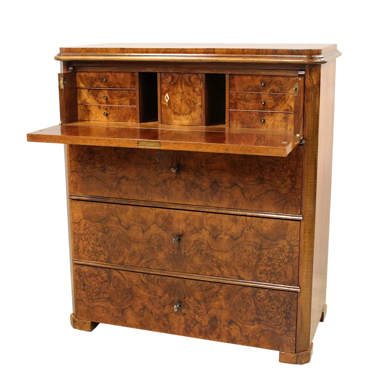 Biedermeier Ribalta Descone Biedermeier in Noce '800 19