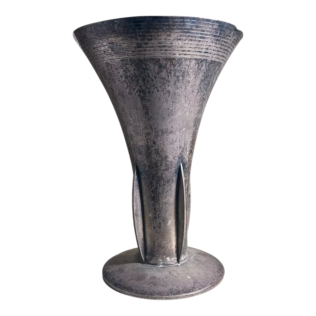 Large silver-plated amphora vase WMF, 1925 11