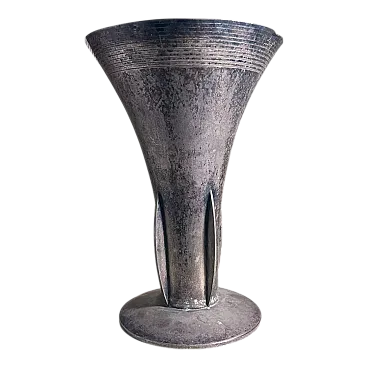 Large silver-plated amphora vase WMF, 1925