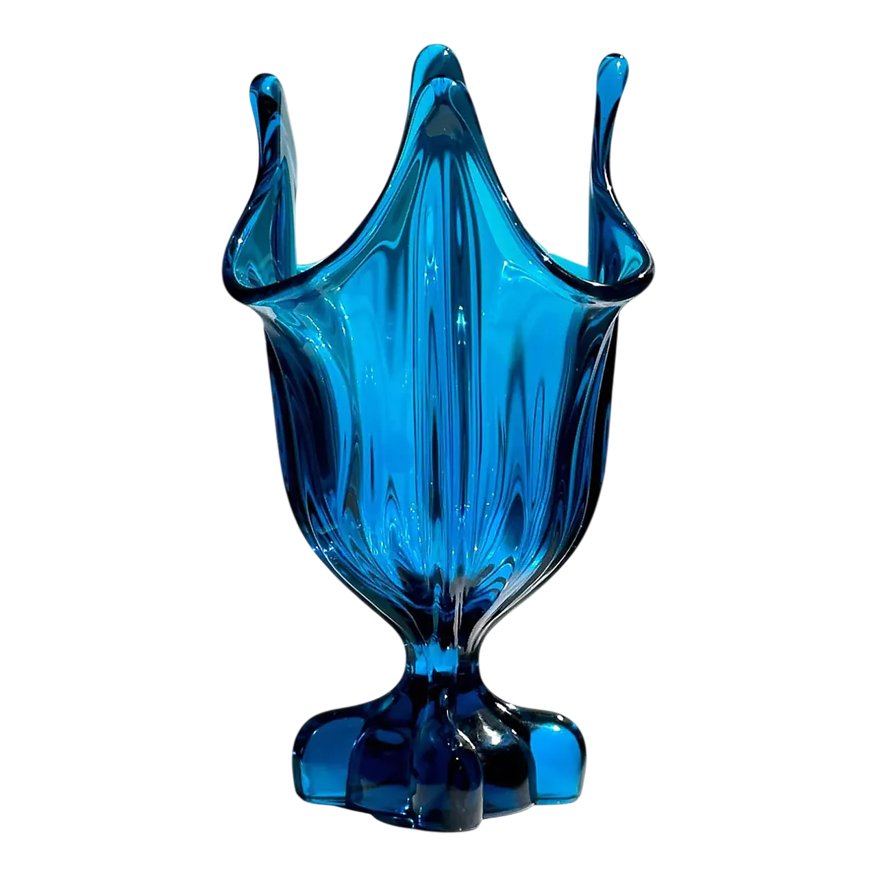 Vaso ad anfora di vetro vichingo, anni '60 8