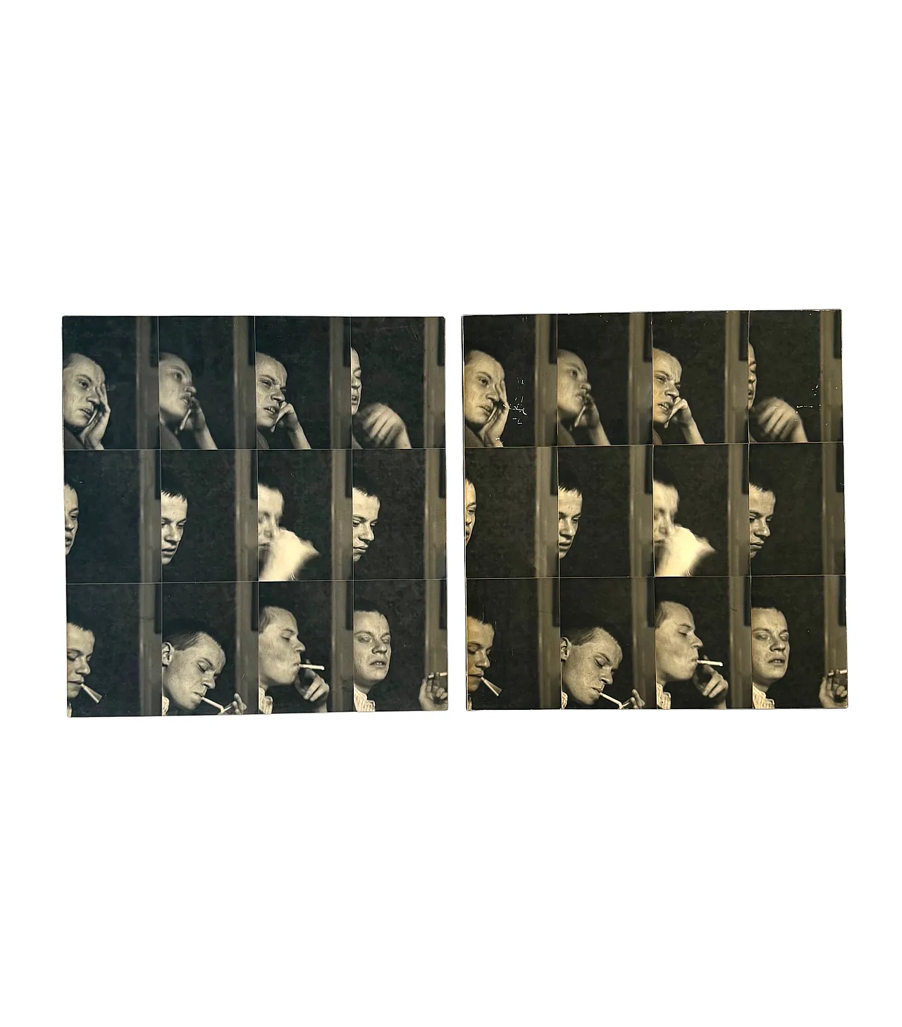 Gerry Hunt, "William" set of 2 photos on panel, UK 1979 8