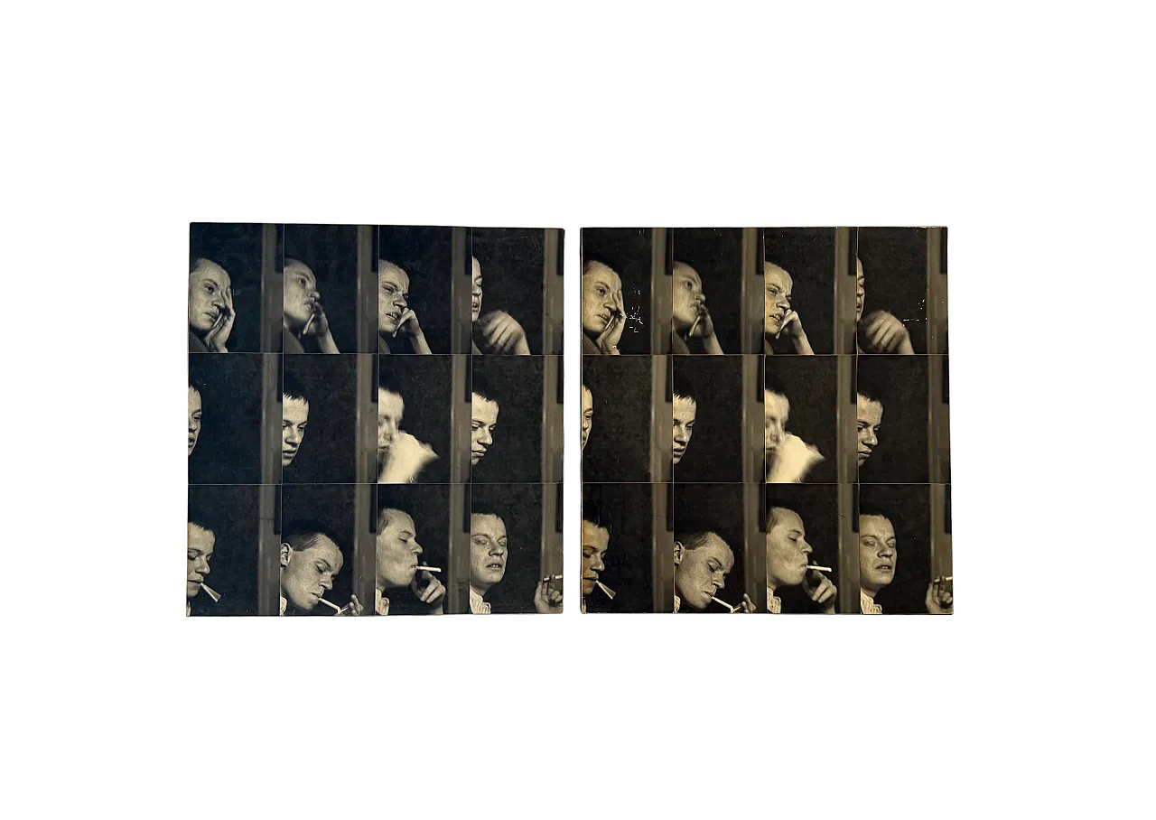 Gerry Hunt, "William" set of 2 photos on panel, UK 1979 9