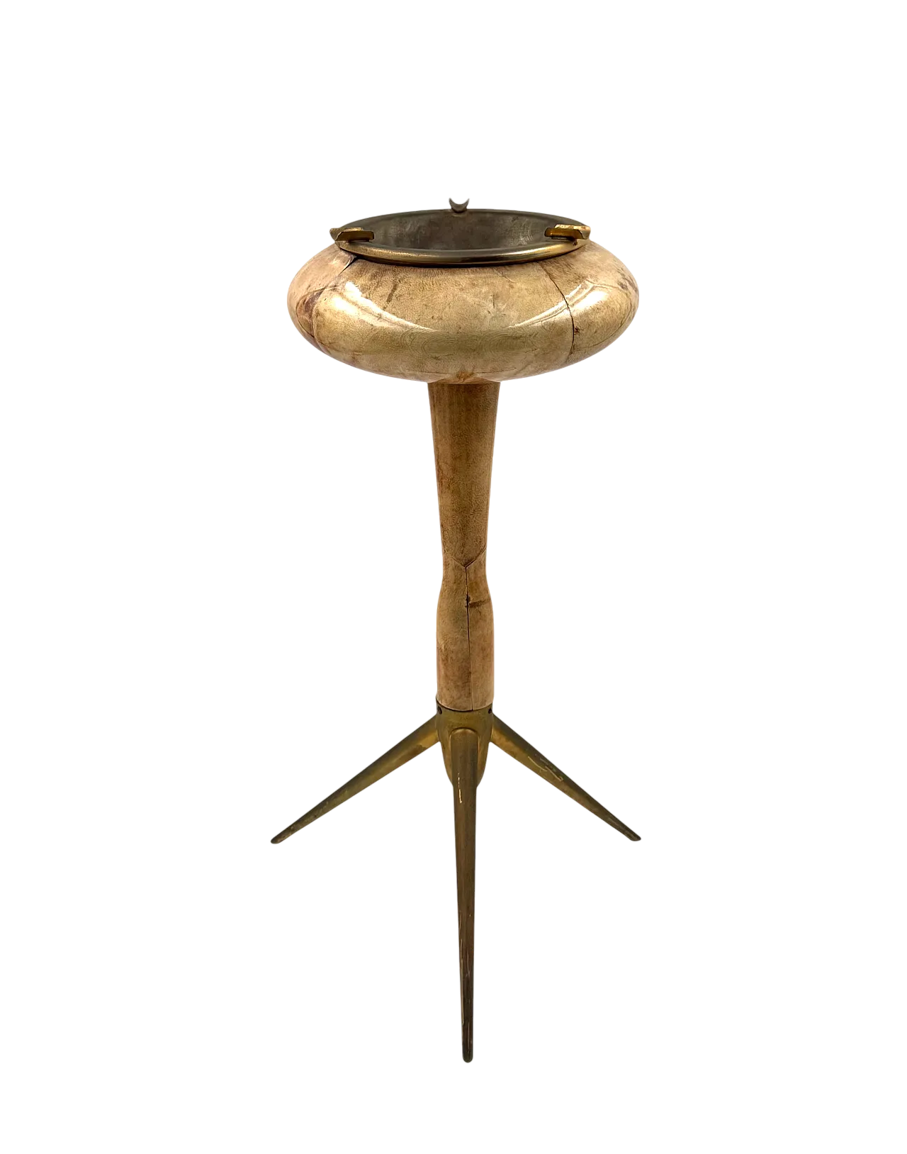 Posacenere da pavimento di Aldo Tura in pergamena, Italia 1960 19