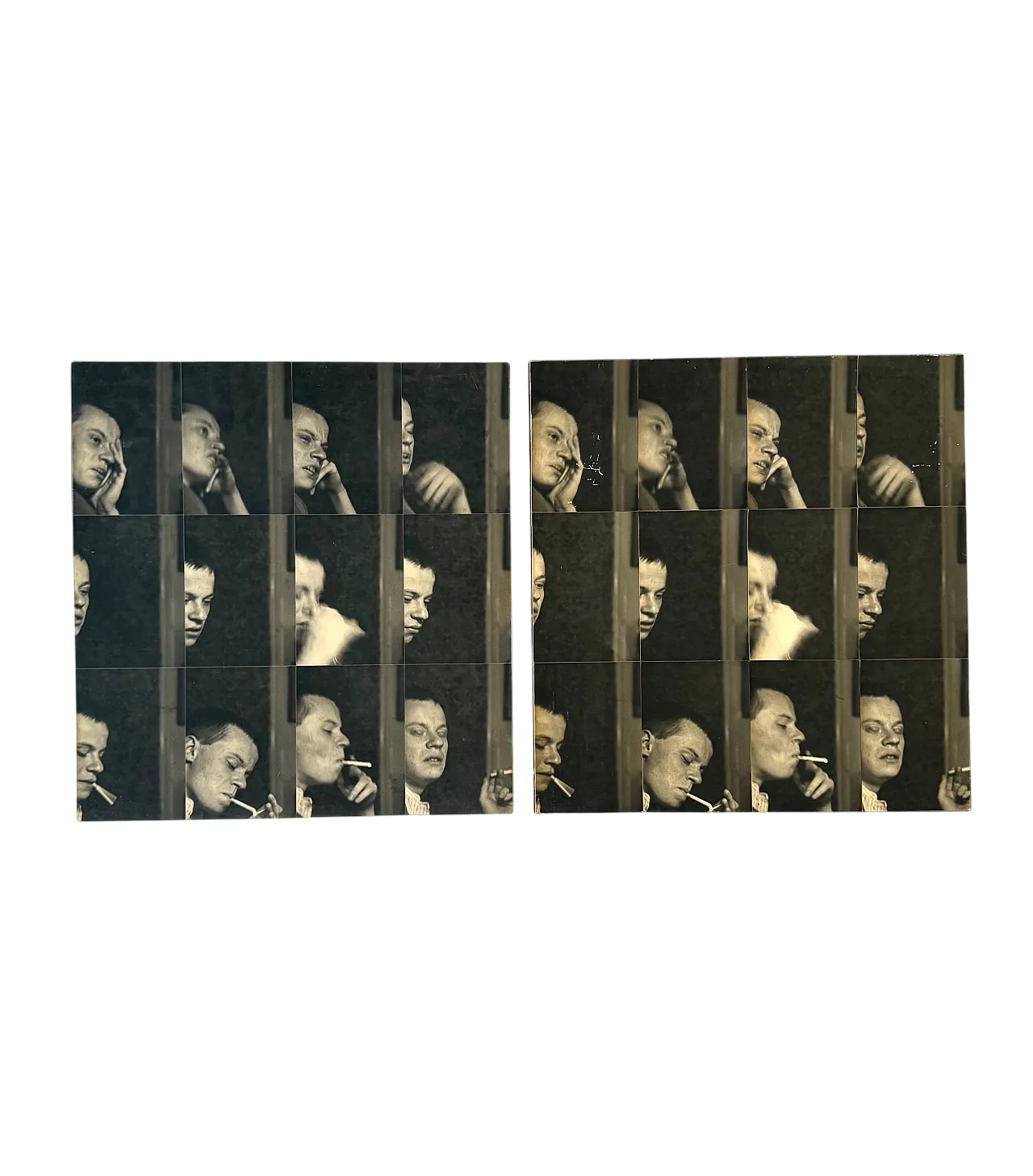 Gerry Hunt, "William" set of 2 photos on panel, UK 1979 13